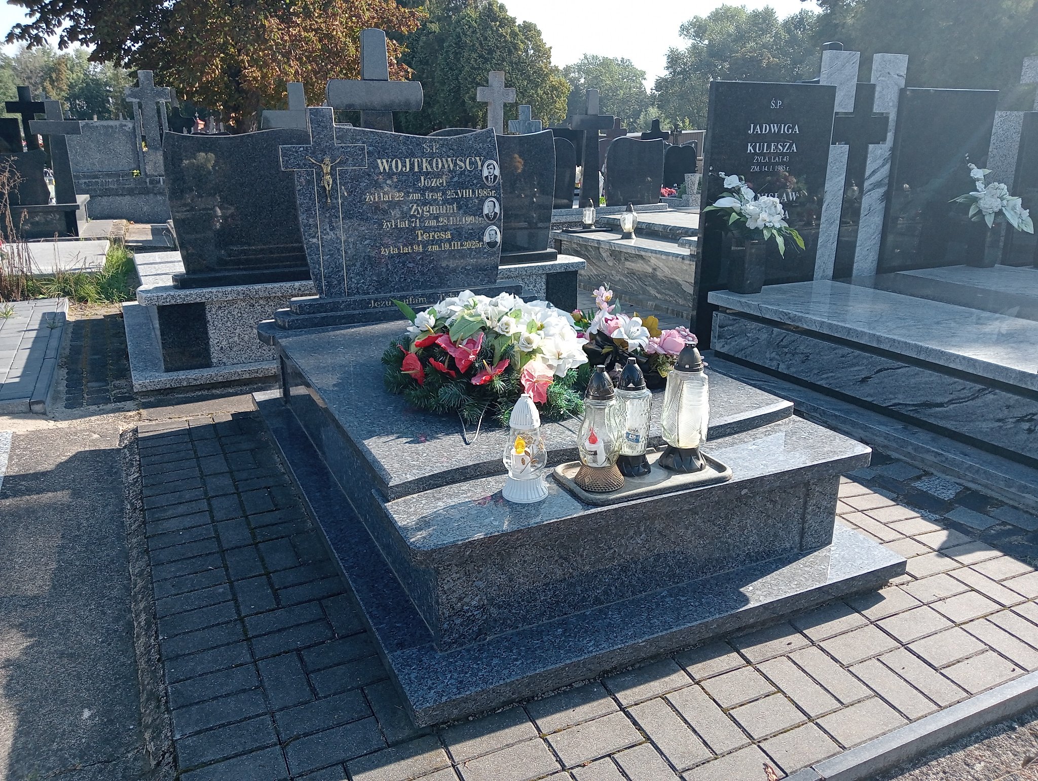 Grób Teresa Wojtkowska