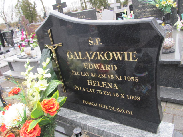 Helena Gałązka 1918 Andrzejewo - Grobonet - Wyszukiwarka osób pochowanych