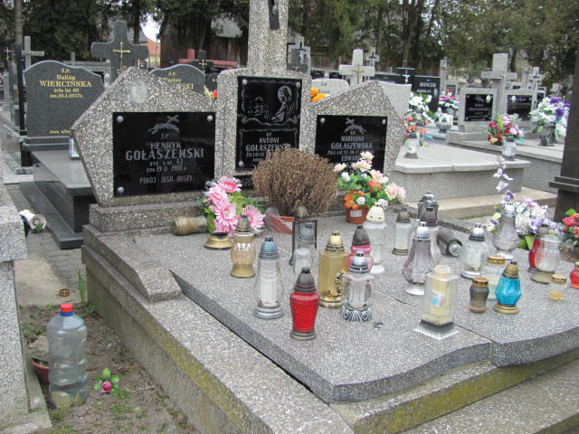 Grób Henryk Gołaszewski