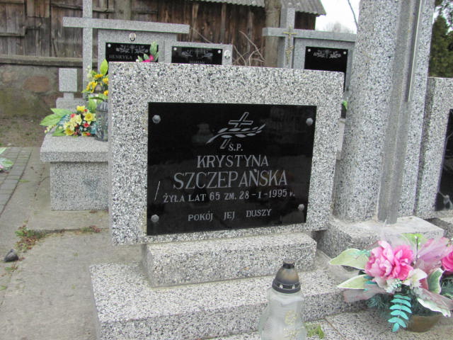 Krystyna Szczepańska 1930 Andrzejewo - Grobonet - Wyszukiwarka osób pochowanych