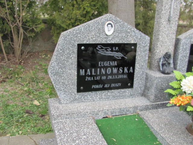 Eugenia Malinowska 1925 Andrzejewo - Grobonet - Wyszukiwarka osób pochowanych