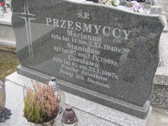 Stanisław Przesmycki 1902 Andrzejewo - Grobonet - Wyszukiwarka osób pochowanych