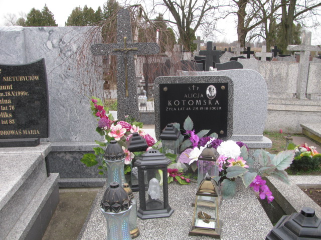 Grób Alicja Kotomska