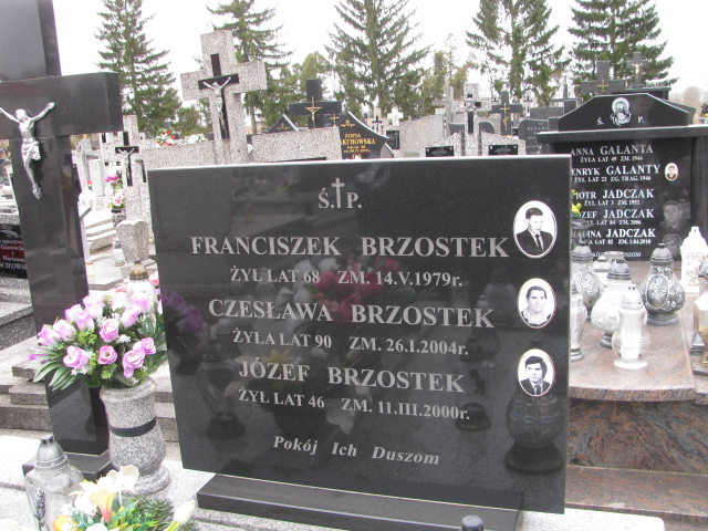 Grób Józef Brzostek
