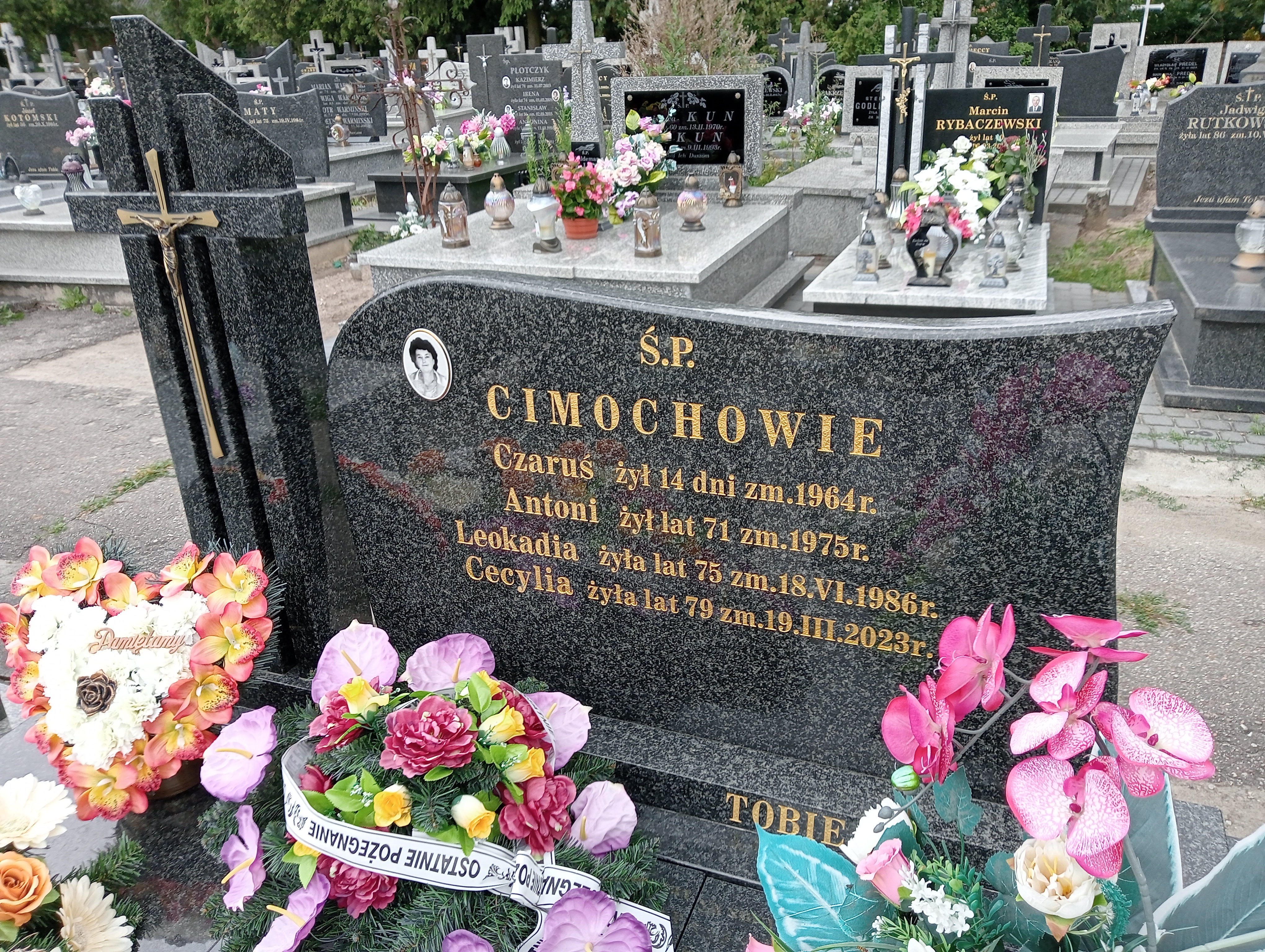 Grób Cecylia Cimoch