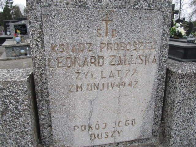 Leonard Załuska Andrzejewo - Grobonet - Wyszukiwarka osób pochowanych